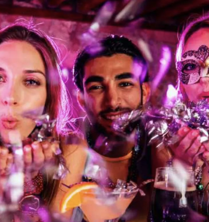 Mardi Gras Masquerade Prom for Adults