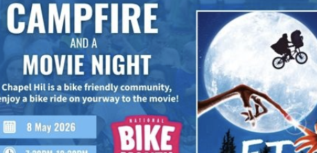 Campfire and a Movie: E.T. Screening (Bike Month)