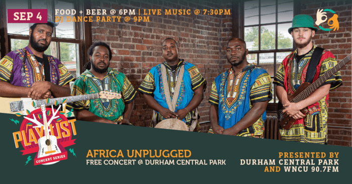 PLAYlist Presents: Africa Unplugged