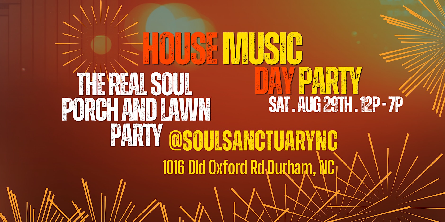 The Real Soul Porch and Lawn Party