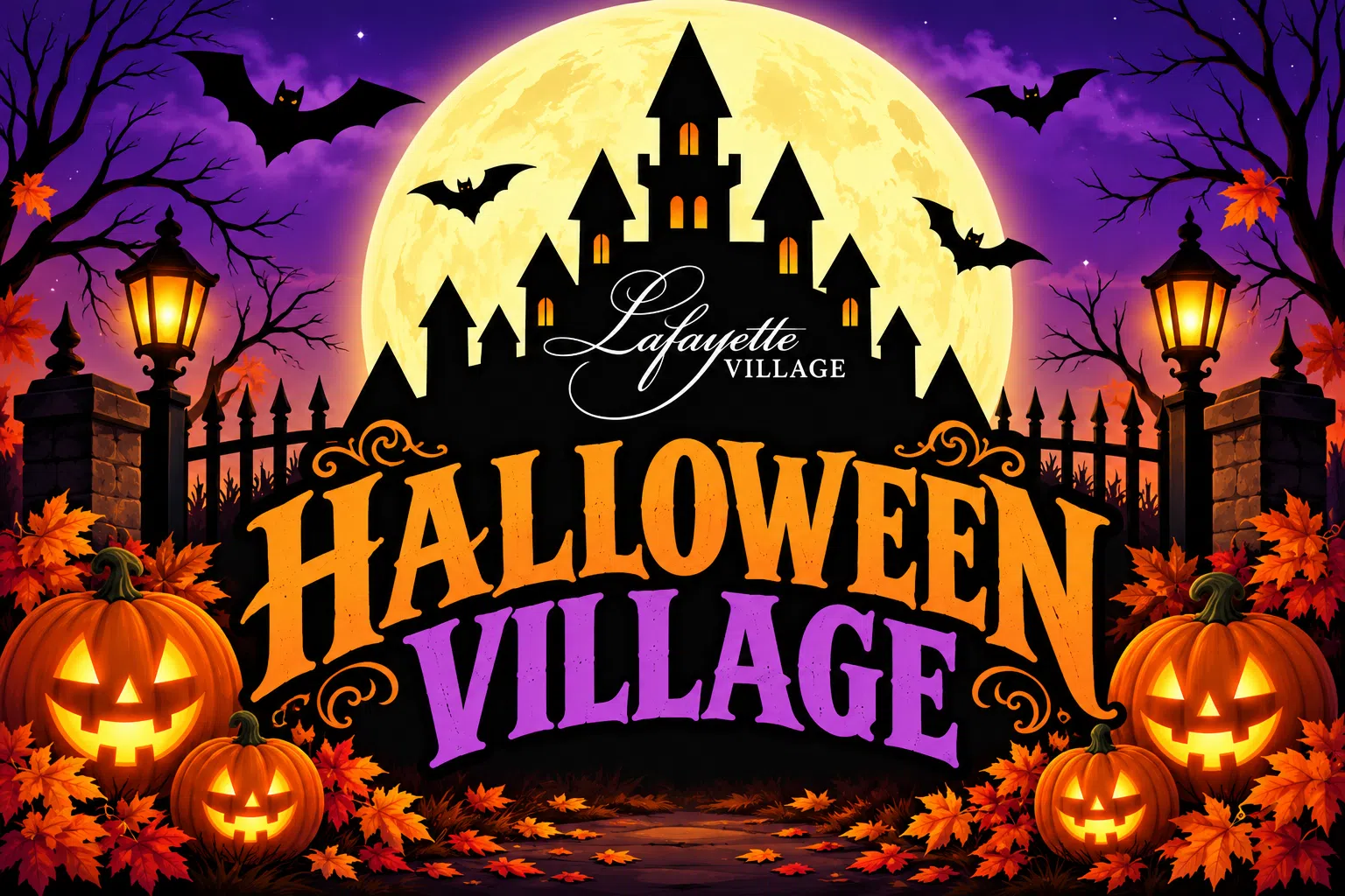 🎃 Halloween Village at Lafayette Village