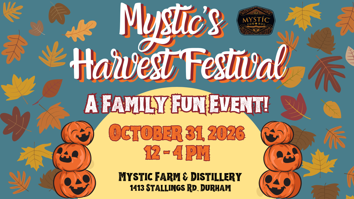 🎃 Mystic Family Harvest Festival