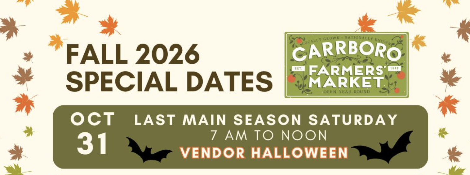 👻 Carrboro Farmers’ Market Halloween Costume Contest