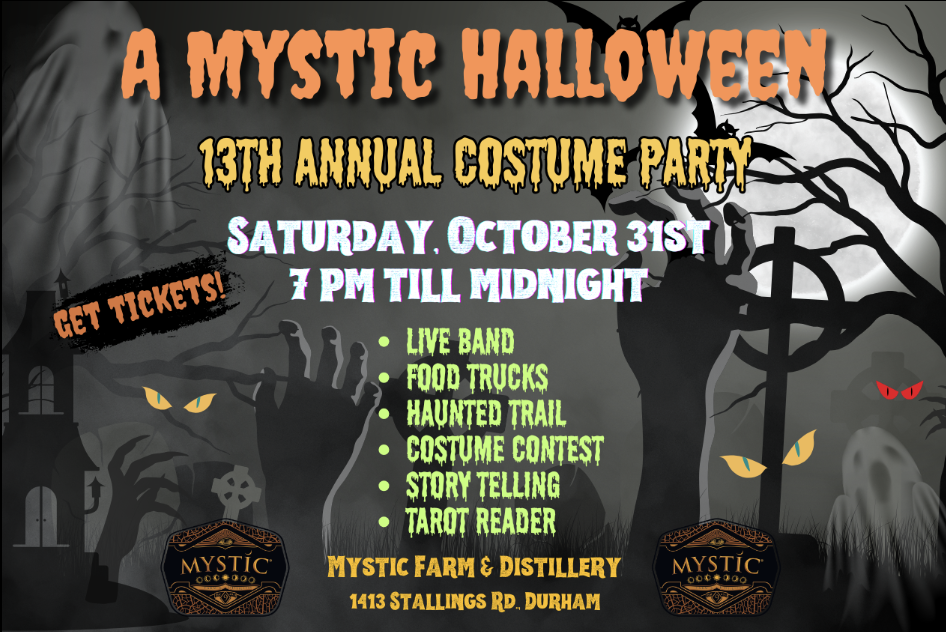 👻 A Mystic Halloween Costume Party & Haunted Trail
